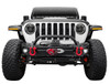 Rugged Ridge Arcus Front Bumper Tube Overrider - Black
