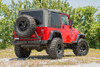 Rough Country Classic Full Width Rear Bumper w/ Tire Carrier