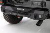 Go Rhino Rockline Rear Stubby Bumper - Textured Black