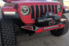 Crawltek Blaze Front Bumper w/ 20in Light Mount - Black