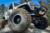 EVO Manufacturing KSPEC Pre Runner Front Winch Tube Bumper w/Hoop - Black Powder Coat