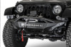 ADD Offroad F951232080103 Stealth Fighter Front Bumper with Hoop & with Winch Mount for 07-18 Jeep Wrangler JK