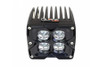Quake LED 3in 20W  Flood  Reflector Work Light w/RGB Accent - Single