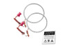 Oracle LED Surface Mount Headlight Halo Kit - Red