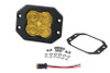 Diode Dynamics SS3 Yellow Pro Flush Mount LED Pod, SAE Fog - Amber