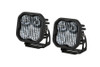 Diode Dynamics SS3 White Sport LED Pod Pair, Combo/Driving - Amber