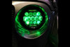 Quake LED 9in RGB Headlights - Quad Lock/Interlock Compatible