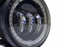 Quake LED 4in Fog Lights w/White DRL Halo