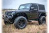 Turn Offroad HTJKSQ2-M2 2-Piece Squareback Hardtop in Textured Black for 07-18 Jeep Wrangler JK 2-Door
