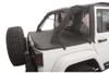 Rampage Trailview Tonneau Top w/ Fold-Back Sunroof