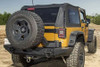 Rugged Ridge Bowless Soft Top, Black Diamond