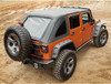 Rugged Ridge Bowless Soft Top, Black Diamond
