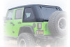 Turn Offroad HTJKFB-M4 Fastback Hardtop in Textured Black for 07-18 Jeep Wrangler JK