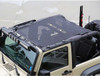 Rugged Ridge Eclipse Sun Shade, Black
