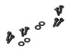 Kentrol Hood Hinge Set Pair - Powdercoat Black