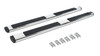 RealTruck Go Rhino 686451687PS 6" OE Xtreme Side Steps in Stainless Steel for 20-26 Jeep Gladiator JT