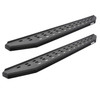 Go Rhino RB20 Running Boards w/ Drop Steps - Bedliner Coating