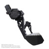 Go Rhino E1 Electric Running Board Kit w/ Brackets - Bedliner Coating