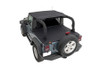 Bushwacker Trail Armor Flatback Soft Top - Black