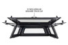 Overland Vehicle Systems Expedition Truck Cap w/Full Wing Doors, Front/Rear Windows, 3rd Brake Light