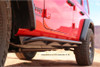 Rock Hard 4x4 Patriot Series Tube Slider Rocker Guards - Angled Up