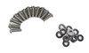 Kentrol Windshield Support Set - Polished Silver