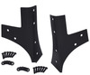 Kentrol Windshield Support Set - Textured Black