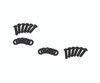 Kentrol Windshield Support Set - Textured Black