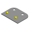 Clayton Off Road Gas Tank Skid Plate Bracket - Bare