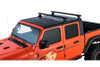 Rhino Rack Heavy Duty Black 2 Bar Roof Rack w/ Backbone and RLT600 Legs