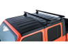 Rhino Rack Heavy Duty Black 2 Bar Roof Rack w/ Backbone and RLT600 Legs