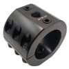 Apex Chassis 2in Steering Stabilizer Clamp - Black