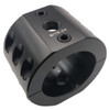 Apex Chassis Steering Stabilizer Clamp, 2.125in - Black