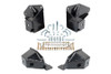 Synergy Manufacturing High Clearance Rear Control Long Arm Brackets