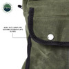 Overland Vehicle Systems 21169941 Canyon Wax Canvas Duffle Bag Small Duffle Bag