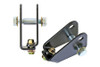 RockJock Rear Shock Relocation Axle Bracket Kit