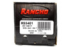 Rancho Performance RS5000 Steering Stabilizer with Boot