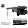Nomadic Awning 2.0 - 6.5' with Black Cover Overland Vehicle Systems