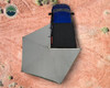 Overland Vehicle Systems Nomadic 270 LT Awning - Driver Side - Dark Gray w/ Black Cover