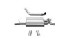 Corsa Performance 2.5in Dual Exit Axle-Back Exhaust System w/ Turn Down Tips