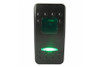 Bulldog Winch Rocker Switch ON/OFF 5-Pin, Green