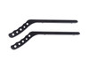 Rugged Ridge Rear Grab Handles - Pair, Black
