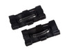 Rugged Ridge 13505.04 Sport Bar Grab Handles in Black for 55-23 Jeep Wrangler JL, JK, TJ, YJ, CJ & Gladiator JT