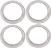Kentrol 4-Piece Air Vent Bezels - Polished Silver
