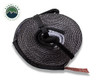 Overland Vehicle Systems 19069916 Tow Strap in Gray with Black Ends & Storage Bag 30,000 Lbs Break Strength & 3" x 30'