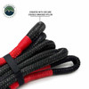 Overland Vehicle Systems Brute Kinetic Recovery Rope 1.5in x 30ft  - Storage Bag Included