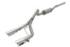 aFe POWER Rebel Series 2.5in Cat-Back Exhaust System - 409SS w/ Polished Tip