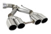 aFe POWER Rebel Series 2.5in Cat-Back Exhaust System - Polished Tips