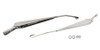 Kentrol Windshield Wiper Arm Set - Polished Silver