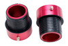 Rugged Ridge Axle Tube Seals Red